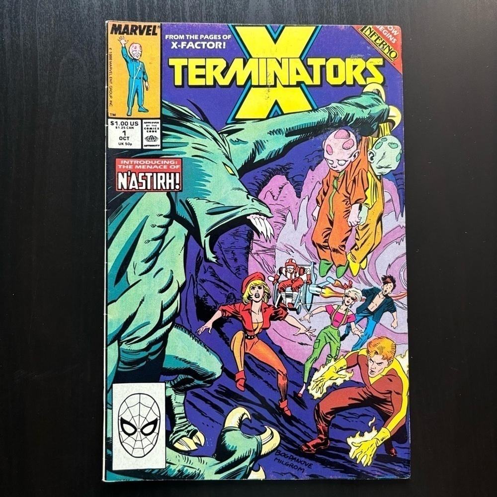 X Terminators #1 - Inferno begins (Marvel, 1988)‎ comics